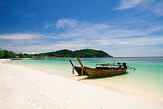 漂亮,海滩,苏梅岛,安达曼海,泰国