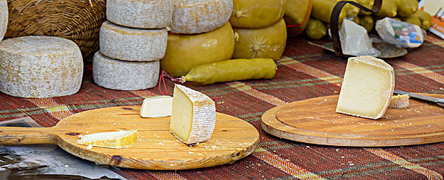 意大利,奶酪,木头
