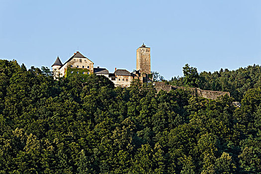 城堡,地区,区域,上奥地利州,奥地利,欧洲
