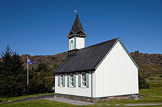教堂,冰岛,欧洲