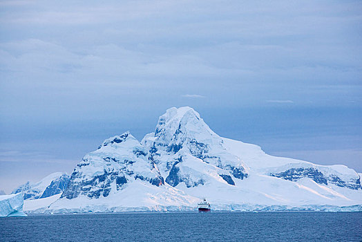 雪山,石头,船,南极半岛,南极