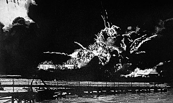 驱逐舰,爆炸,干船坞,珍珠港,夏威夷,十二月