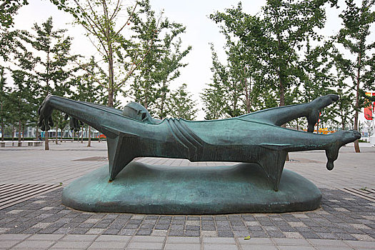 奥运中心区雕塑