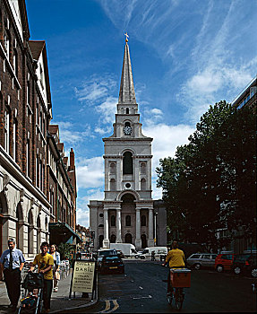 斯匹泰尔费尔茨,伦敦,1715年,户外