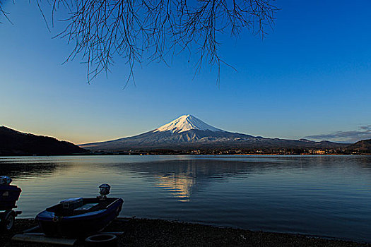 富士山清晨