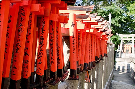 小,大门,神祠,京都