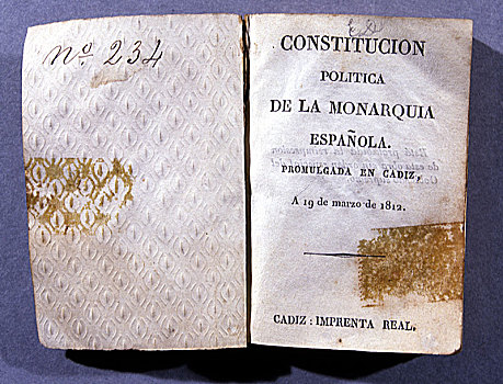 宪法,西班牙,1812年