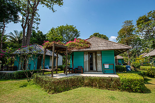 泰国旅游胜地沙美岛别墅