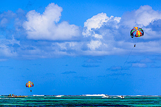 海面跳伞