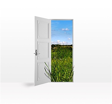 门,自然