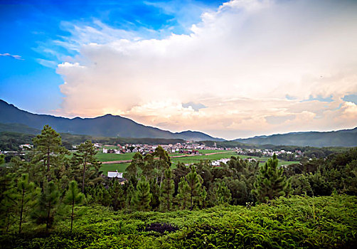 河源,山村