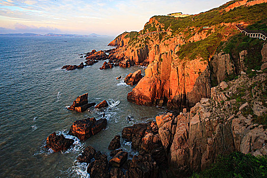 山,海岸线