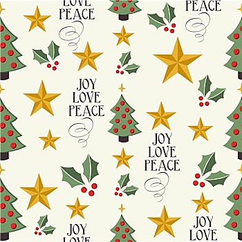 圣诞快乐,象征,树,无缝,图案,背景,文件