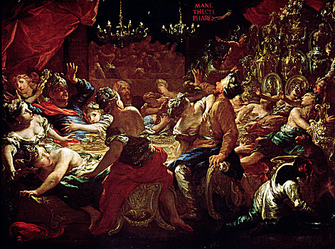 宴会,17世纪,早,18世纪,艺术家