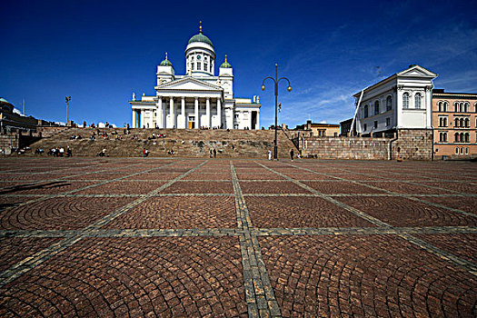 大教堂,参议院,赫尔辛基,芬兰,欧洲