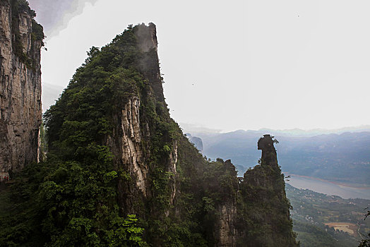 恩施,黄鹤峰,风景,景点,旅游,高山,山区,神秘,树木,植被,石头,鄂西,奇石,峡谷,壮观,云海,仙境