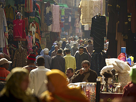 开罗,街边市场,靠近