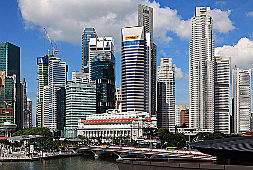 新加坡,中央商务区,天际线