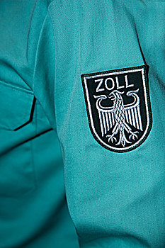 象征,德国人,鹰,制服,衬衫