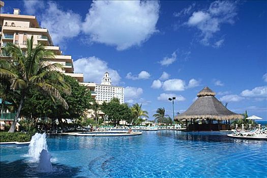 酒店,坎昆,马雅里维拉,尤卡坦半岛,墨西哥