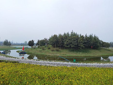 西安鹤鸣湖公园