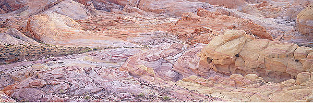 砂岩构造,火焰谷州立公园,内华达,美国