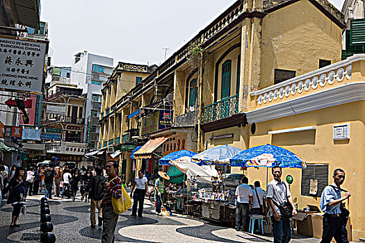 街道,澳门