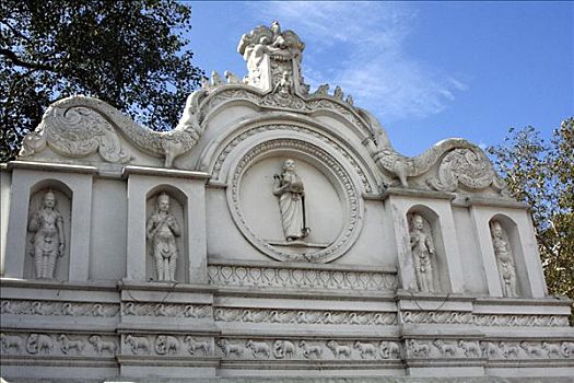 浮雕,庙宇,阿努拉达普拉,斯里兰卡,艺术家