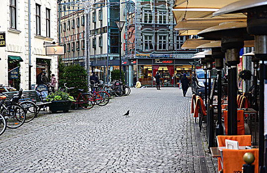 瑞典马尔默商业街
