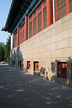 中国高等学府北京大学校园景色