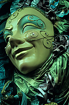 狂欢节面具,威尼斯,意大利,欧洲
