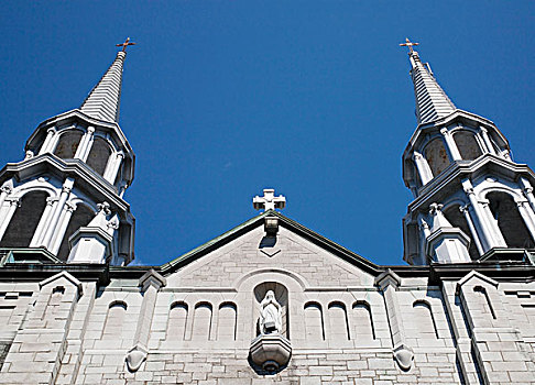 天主教,教堂建筑,魁北克,加拿大