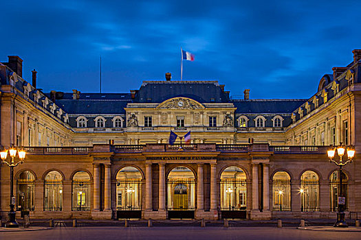 黎明,户外,皇宫,巴黎,法国