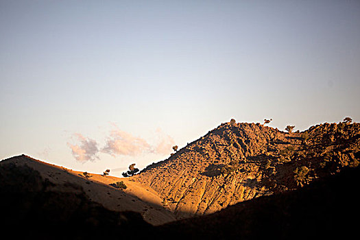 山景,摩洛哥,北非