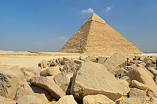 卡夫拉金字塔,吉萨金字塔,开罗,埃及,非洲