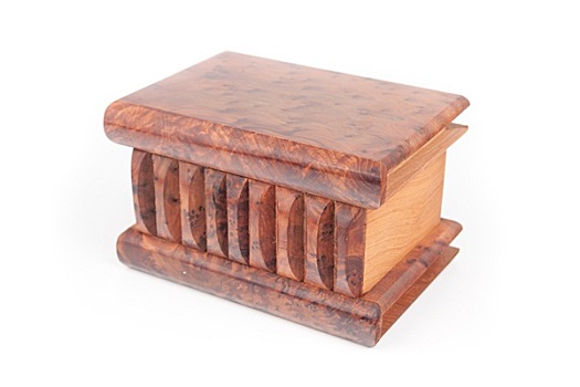 木质,首饰盒,白色背景,背景
