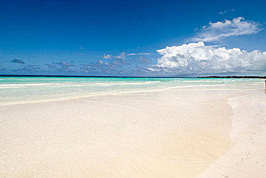 海滩,群岛,卡马圭,省,古巴,加勒比