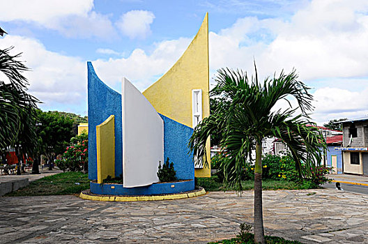 纪念,中心,公园,尼加拉瓜,中美洲