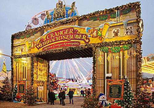 圣诞节,魔幻,圣诞市场,鲁尔区,北莱茵威斯特伐利亚,德国,欧洲