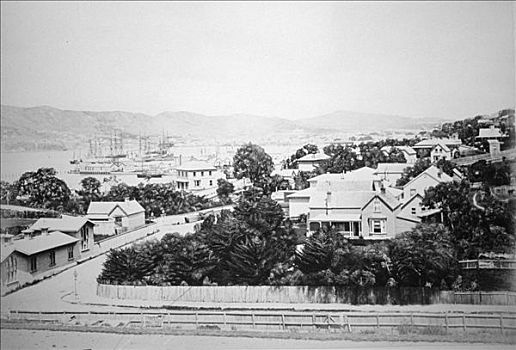 惠灵顿,新西兰,1875年