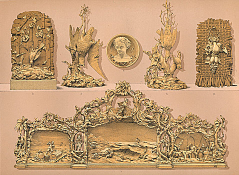 木刻,1893年,艺术家
