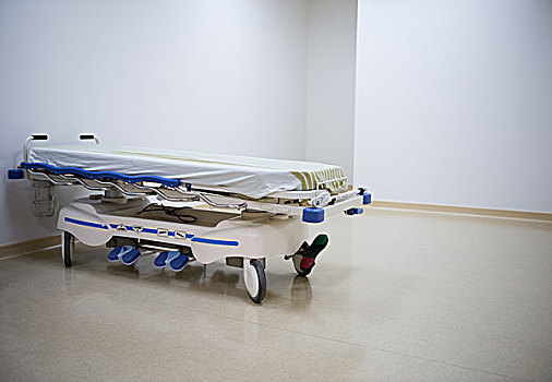 走廊,医院,床