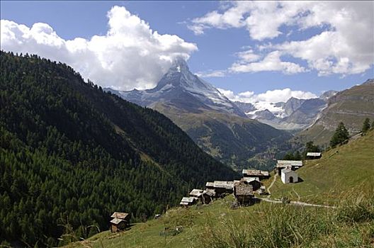 小村庄,策马特峰,瑞士