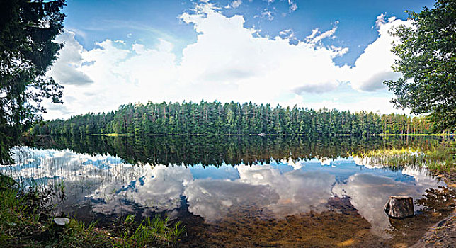 湖,爱沙尼亚,数码合成