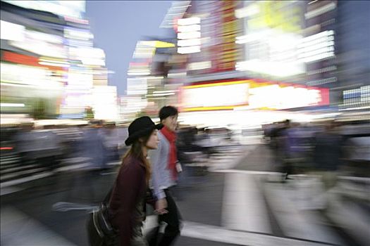 日本,东京,新宿,购物,娱乐,区域,街道