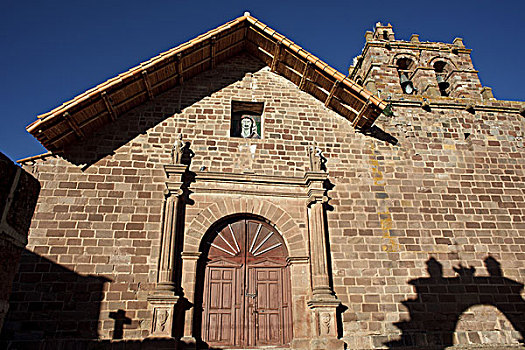 玻利维亚,帝华纳科,教堂