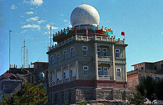黄山,雷达站1986