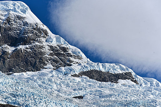 冰河,国家公园,洛斯格拉希亚雷斯国家公园,阿根廷,巴塔哥尼亚,南美