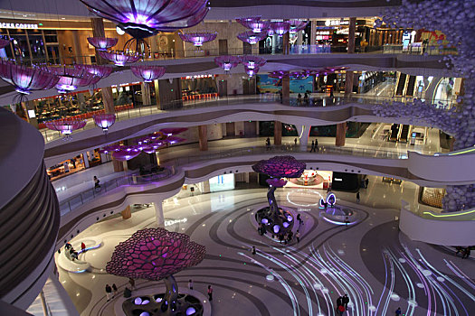 海南海口国际免税城,世界最大的单体免税店