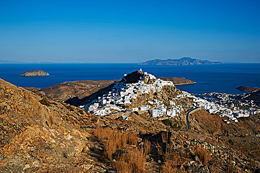 风景,岛屿,希腊,欧洲